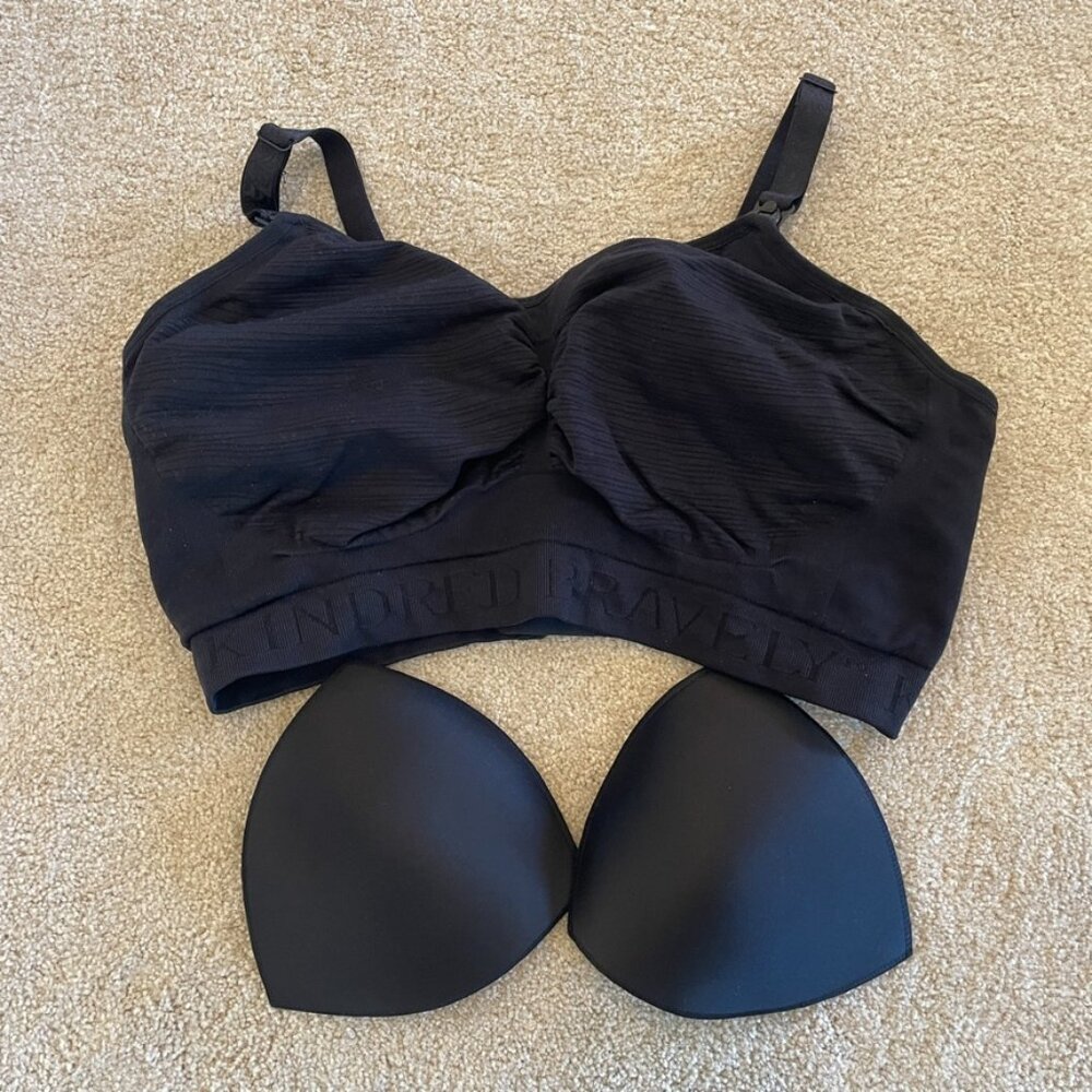 Kindred braverly black sublime Pumping nursing Bra size XXL busty
